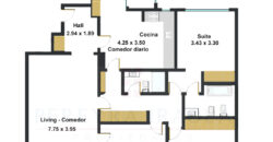 Recoleta Clásica – 3 Dorm. + Dependencia · 138 m² · Al Frente Sobre Guido – Opción Cochera