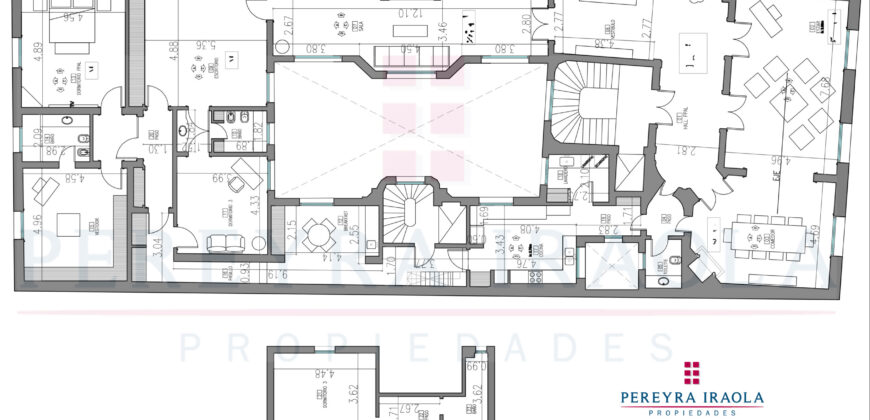Residencia Restaurada de 397 m² Frente a Plaza Rodríguez Peña